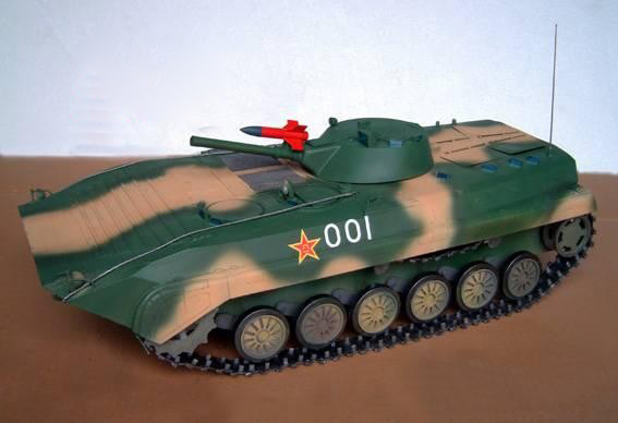 110 Scale vehicle model