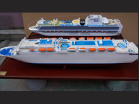 15.5cm cruise ship model
