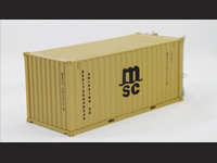 1:30 scale container ship model