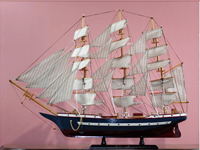Constitution sailboat model