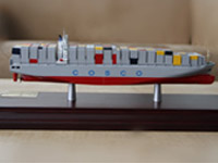 10,000 TEU COSCO container ship model