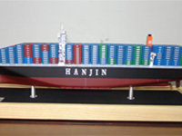 Hanjin container ship model